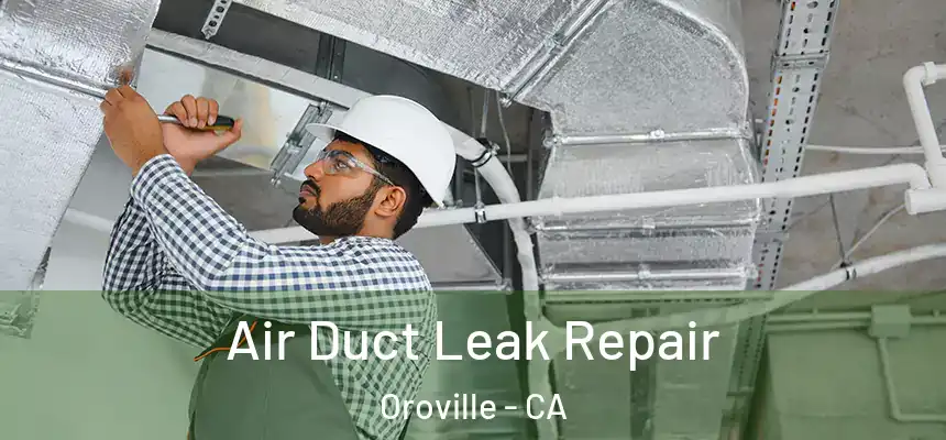  Air Duct Leak Repair Oroville - CA