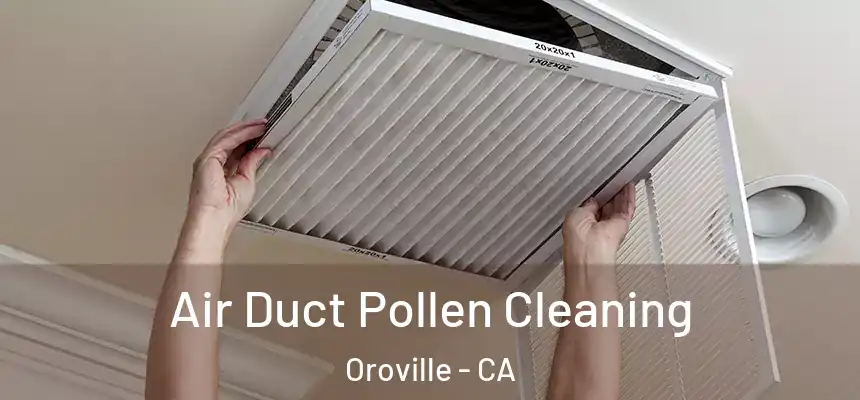Air Duct Pollen Cleaning Oroville - CA