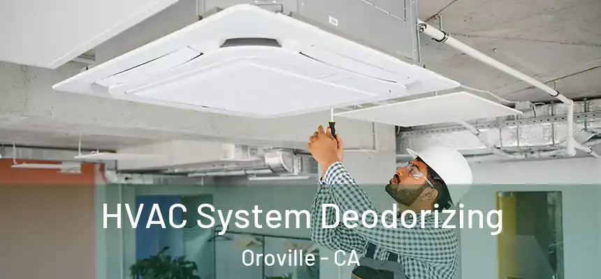 HVAC System Deodorizing Oroville - CA