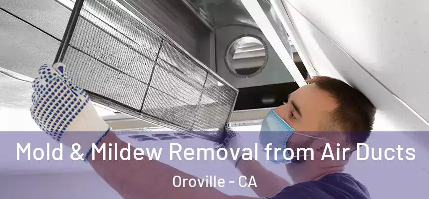  Mold & Mildew Removal from Air Ducts Oroville - CA